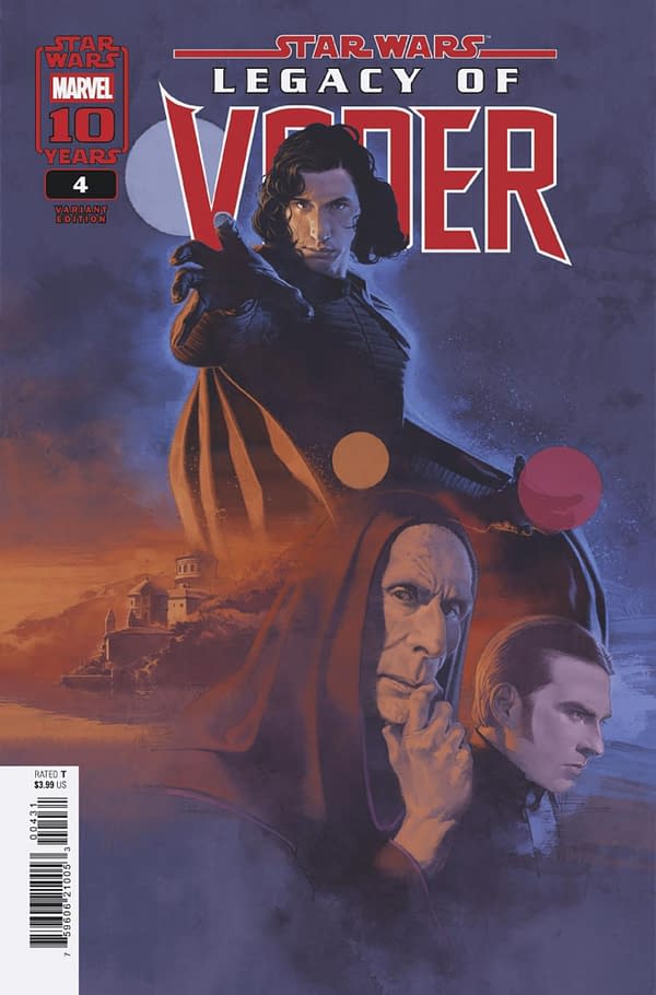 Cover image for STAR WARS: LEGACY OF VADER #4 MARC ASPINALL VARIANT
