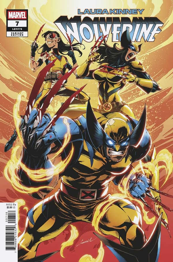 Cover image for LAURA KINNEY: WOLVERINE #7 GODTAIL VARIANT