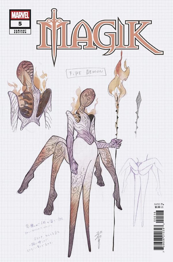 Cover image for MAGIK #5 PEACH MOMOKO DESIGN VARIANT
