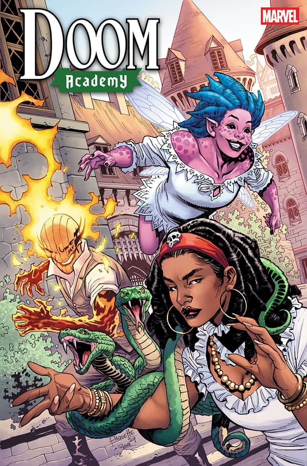 Cover image for DOOM ACADEMY #4 YANICK PAQUETTE VARIANT [DOOM]