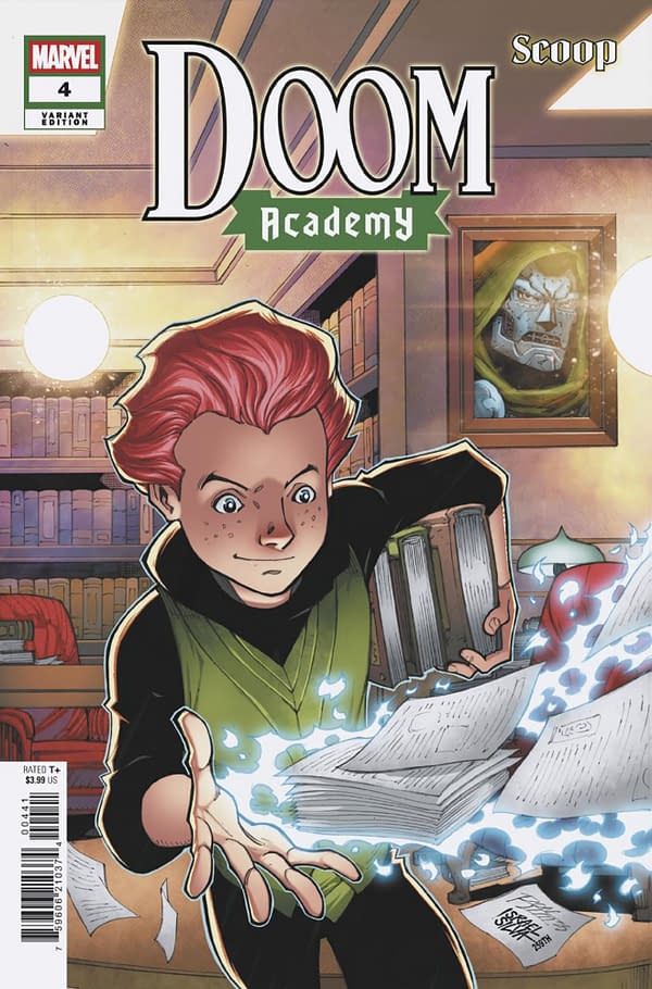 Cover image for DOOM ACADEMY #4 RON LIM VARIANT [DOOM]