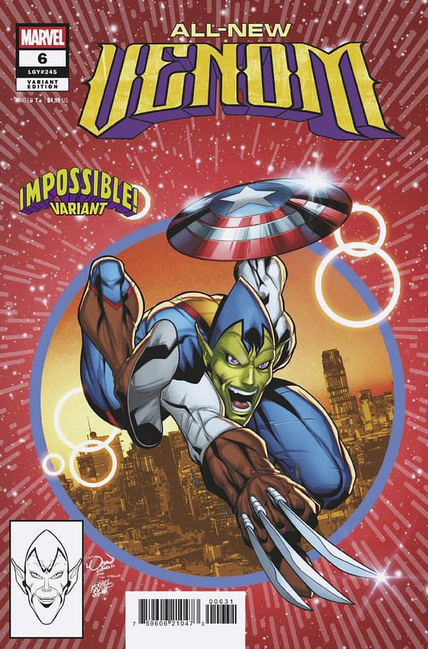 Cover image for ALL-NEW VENOM #6 LOGAN LUBERA IMPOSSIBLE! VARIANT