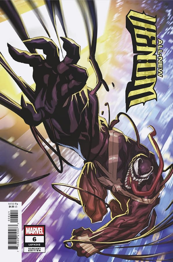 Cover image for ALL-NEW VENOM #6 PETE WOODS VARIANT