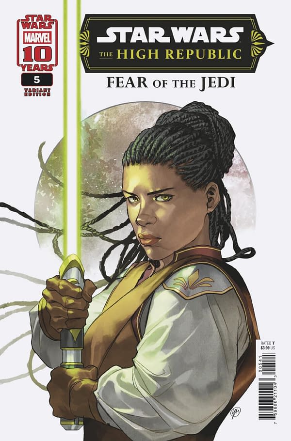 Cover image for STAR WARS: THE HIGH REPUBLIC - FEAR OF THE JEDI #5 YASMINE PUTRI VARIANT