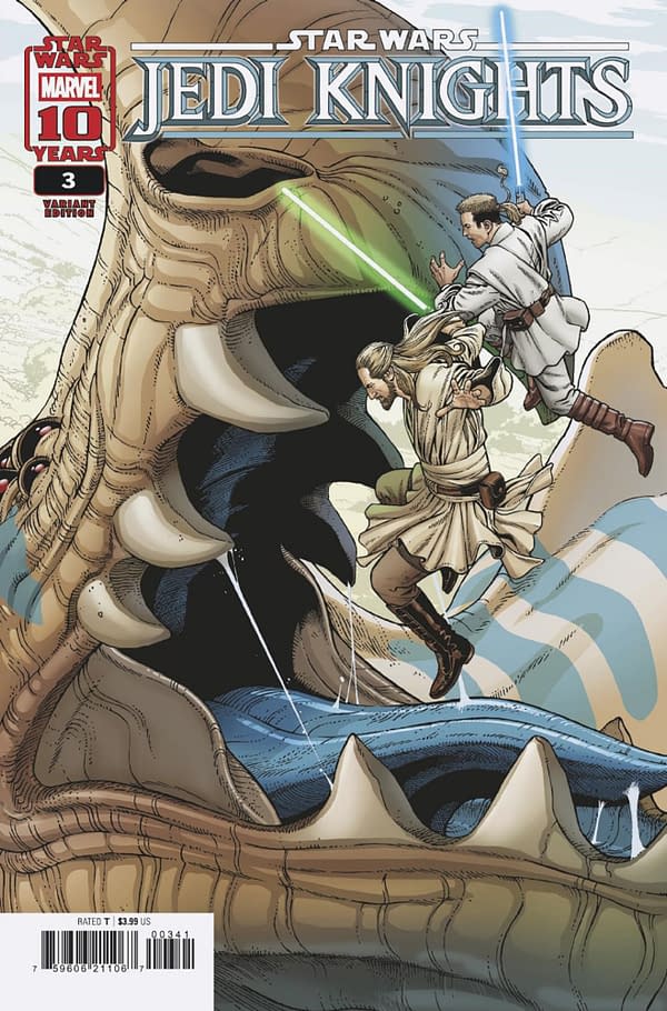 Cover image for STAR WARS: JEDI KNIGHTS #3 RAMON ROSANAS VARIANT