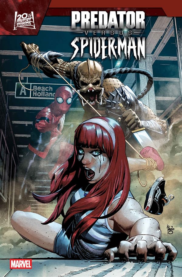 Cover image for PREDATOR VS. SPIDER-MAN #2 PAULO SIQUEIRA COVER