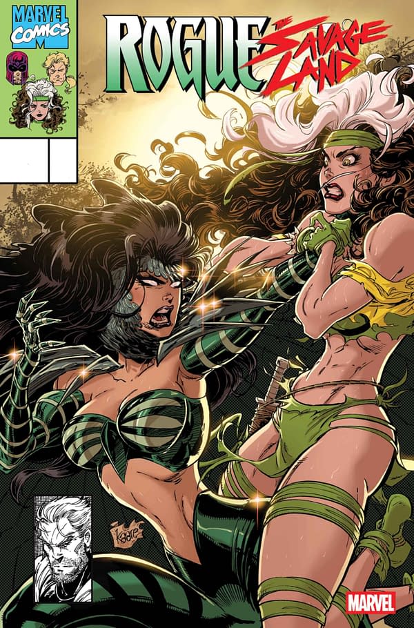 Cover image for ROGUE: THE SAVAGE LAND #5 KAARE ANDREWS COVER