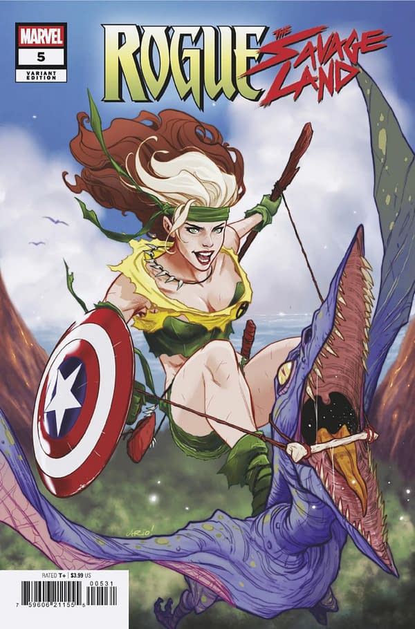 Cover image for ROGUE: THE SAVAGE LAND #5 ARIO ANINDITO VARIANT