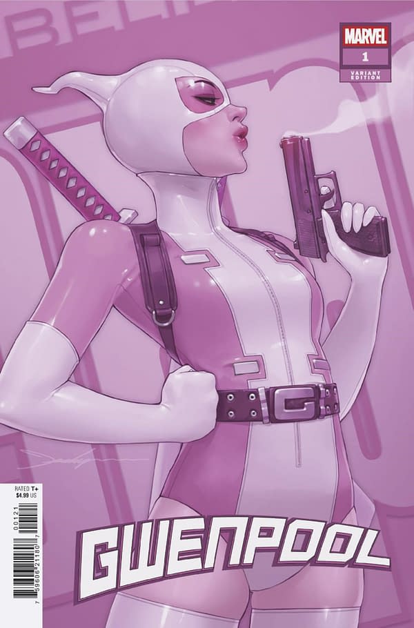 Cover image for GWENPOOL #1 JEEHYUNG LEE VARIANT