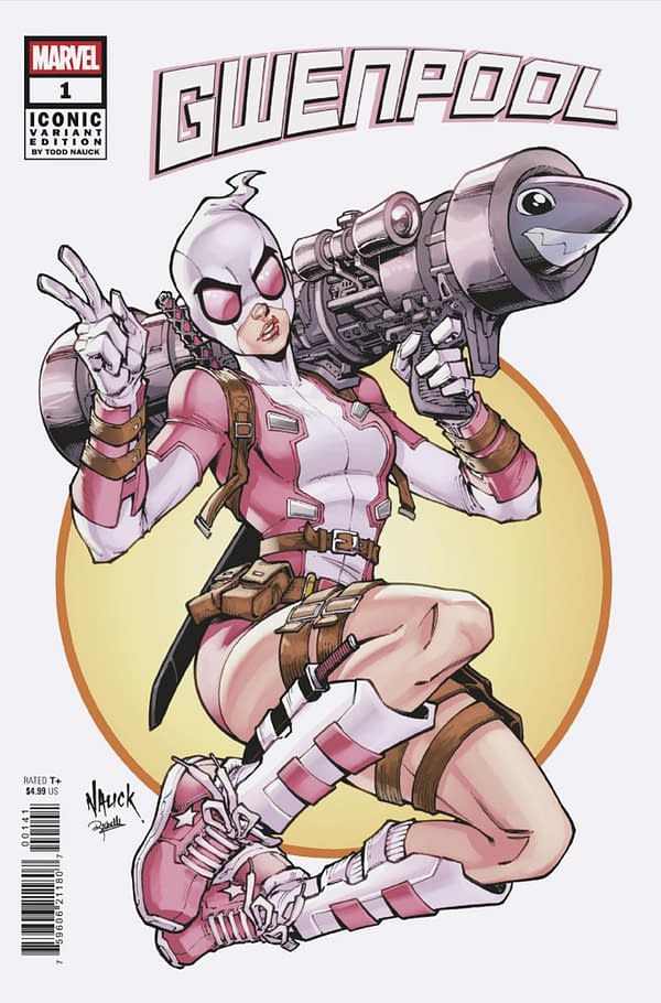 Cover image for GWENPOOL #1 TODD NAUCK ICONIC VARIANT