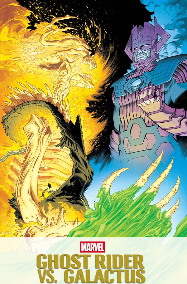 Cover image for GHOST RIDER VS. GALACTUS #1 DECLAN SHALVEY VARIANT