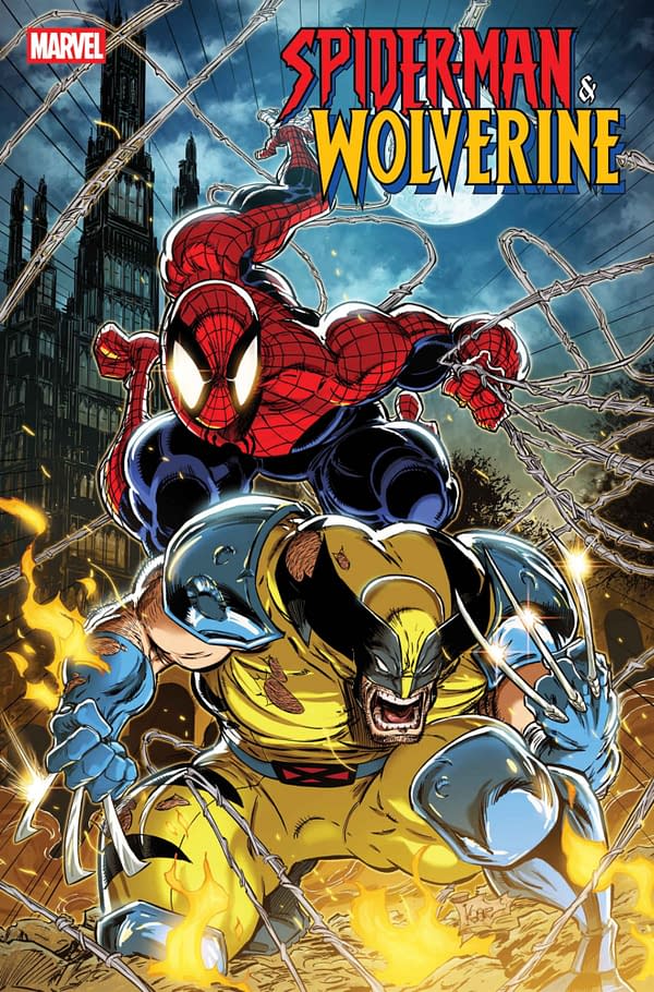Cover image for SPIDER-MAN AND WOLVERINE #1 KAARE ANDREWS COVER