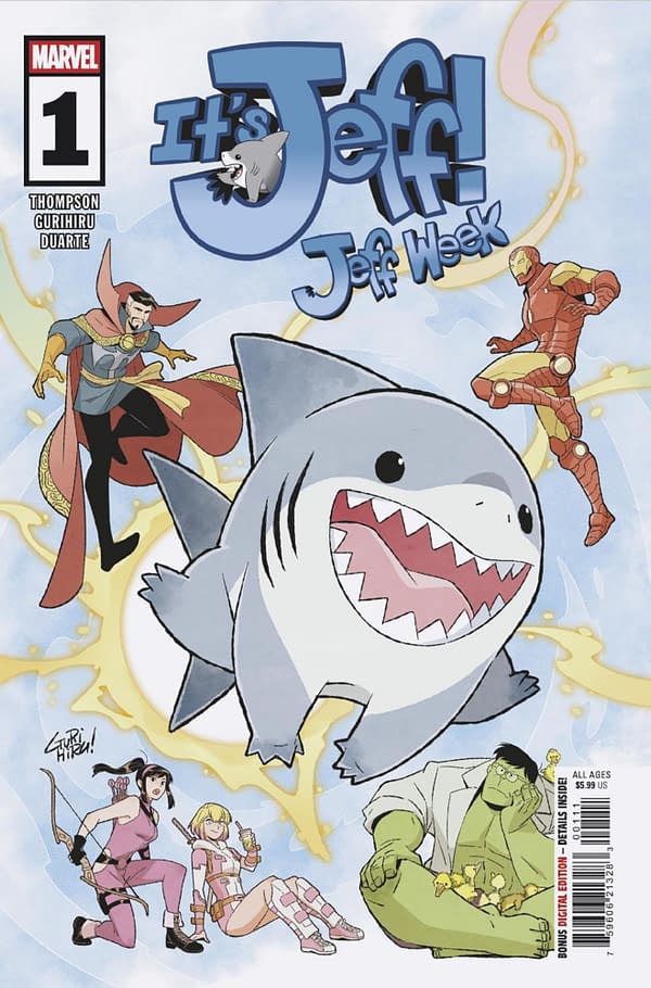 Cover image for IT'S JEFF: JEFF WEEK #1 GURIHIRU COVER
