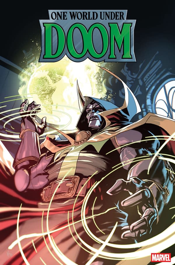 Doctor Doom's Gay Son in One World Under Doom August 2025 Solicits