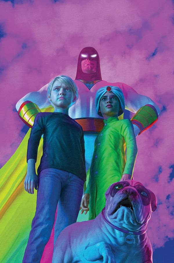 Cover image for SPACE GHOST JONNY QUEST SPACE QUEST #1 CVR G SPEARS FOIL VIR