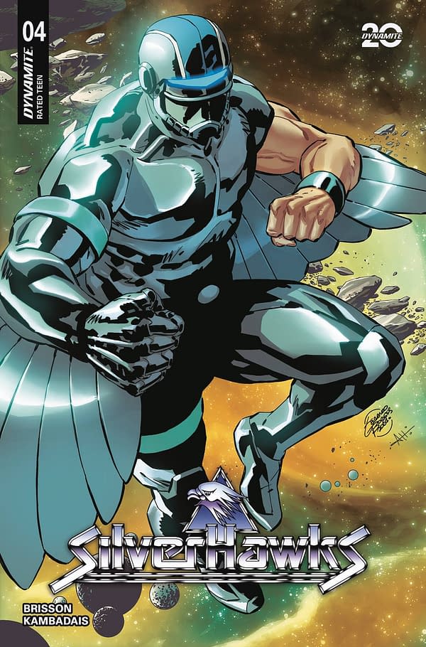 Cover image for SILVERHAWKS #4 CVR D BORGES