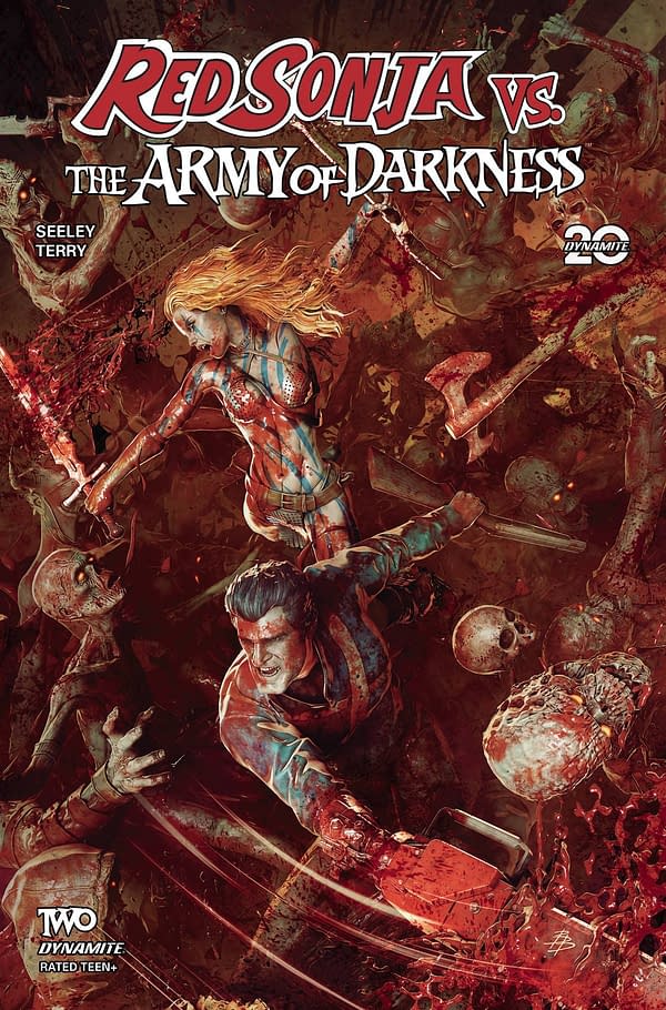 Cover image for Red Sonja vs. Army of Darkness #2
