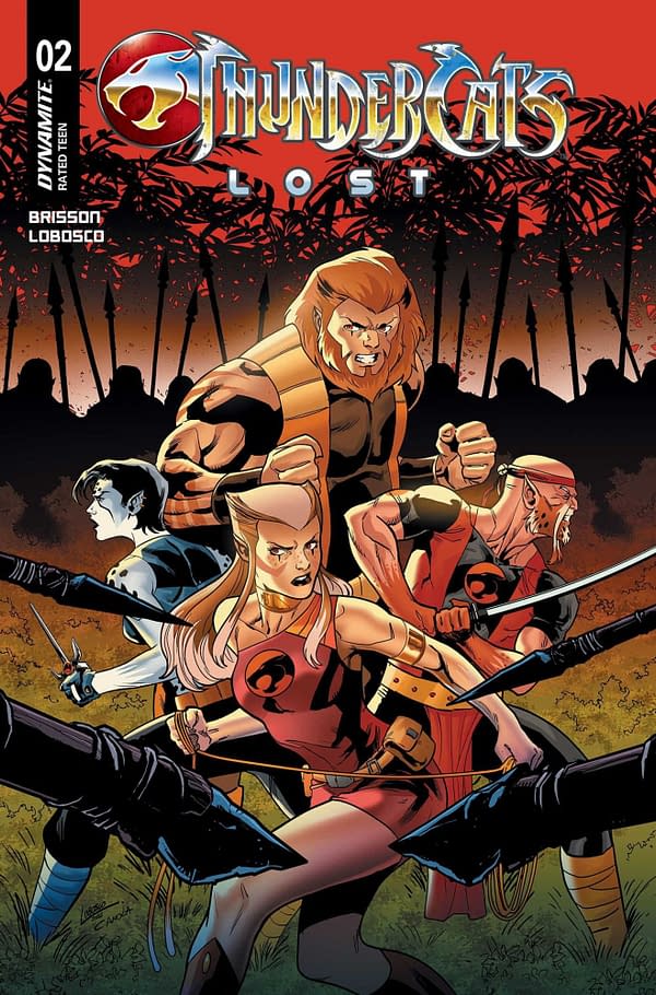 Cover image for THUNDERCATS LOST #2 CVR R FOC BONUS LOBOSCO ORIGINAL