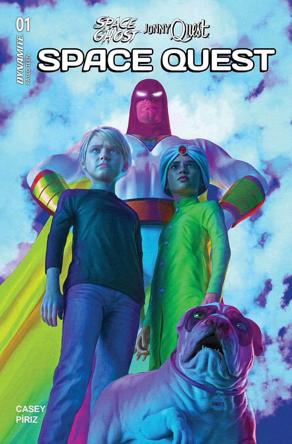 Cover image for SPACE GHOST JONNY QUEST SPACE QUEST #1 CVR U FOC BONUS SPEAR