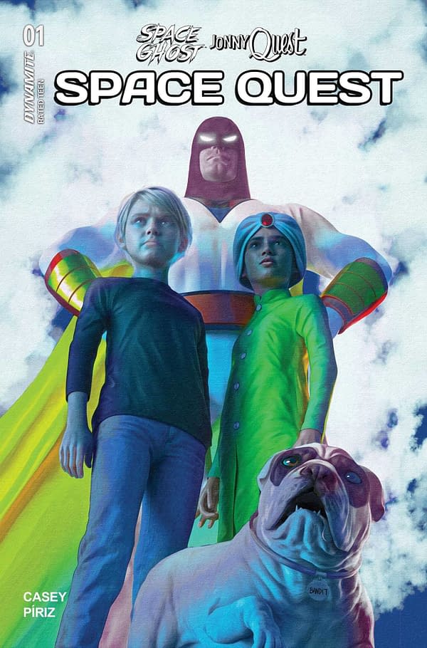 Cover image for SPACE GHOST JONNY QUEST SPACE QUEST #1 CVR V SPEARS FOIL