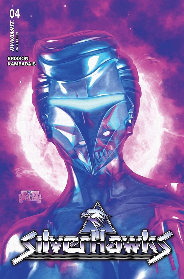 Cover image for SILVERHAWKS #4 CVR X FOC BONUS SPEARS PURPLE FOIL