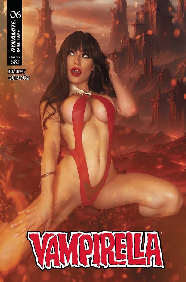 Cover image for VAMPIRELLA (2025) #6 CVR E COSPLAY