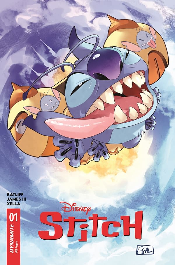Connor Ratliff, James III & Greta Xella's Stitch Comic From Dynamite