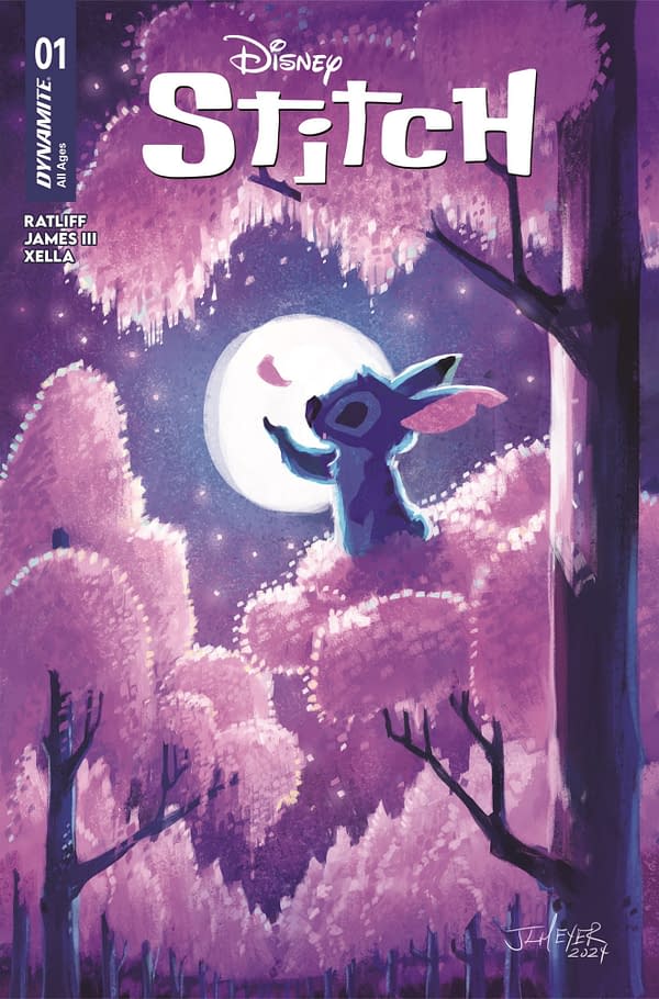 Connor Ratliff, James III & Greta Xella's Stitch Comic From Dynamite