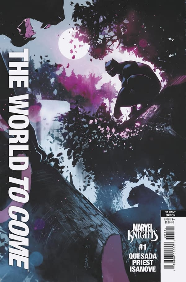 Cover image for MARVEL KNIGHTS: THE WORLD TO COME #1 SIMONE DI MEO VARIANT