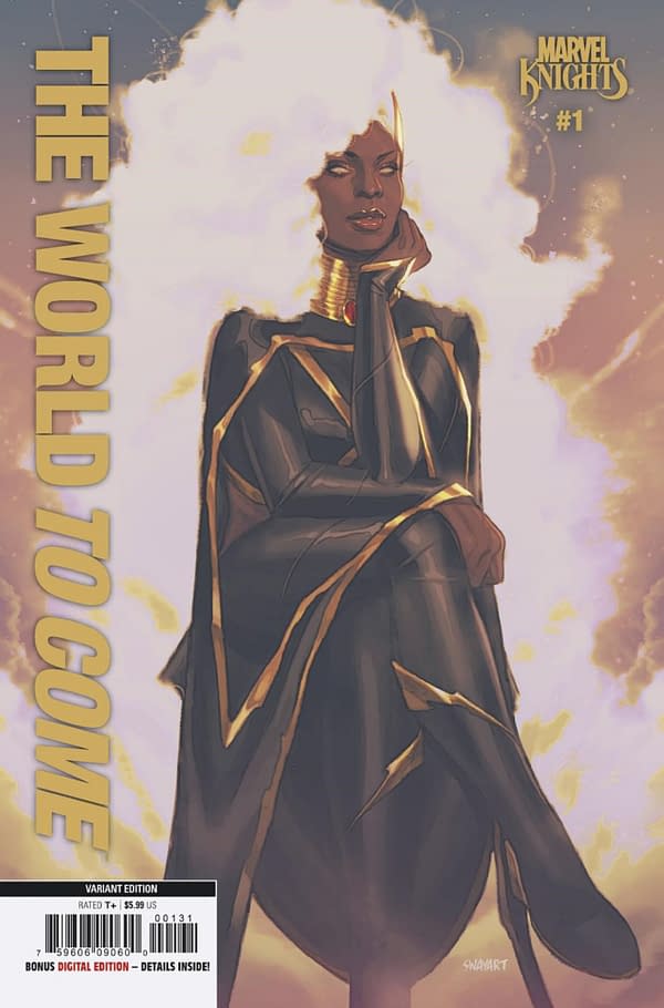 Cover image for MARVEL KNIGHTS: THE WORLD TO COME #1 JOSHUA SWABY STORM VARIANT