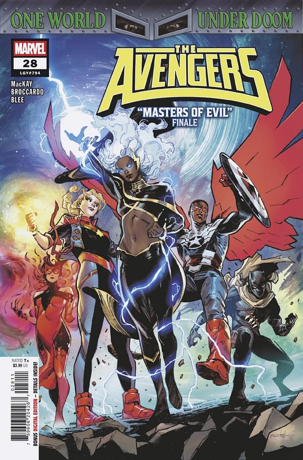Cover image for AVENGERS #28 VALERIO SCHITI COVER