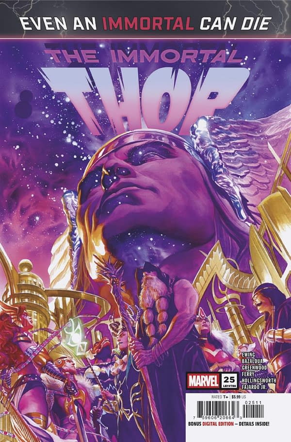 Cover image for IMMORTAL THOR #25 PASQUAL FERRY COVER