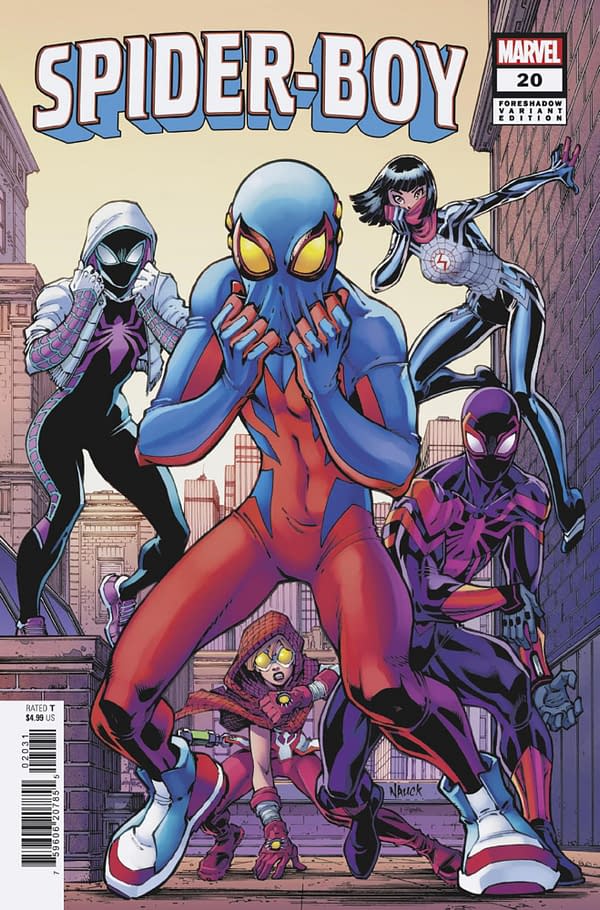 Cover image for SPIDER-BOY #20 TODD NAUCK FORESHADOW VARIANT