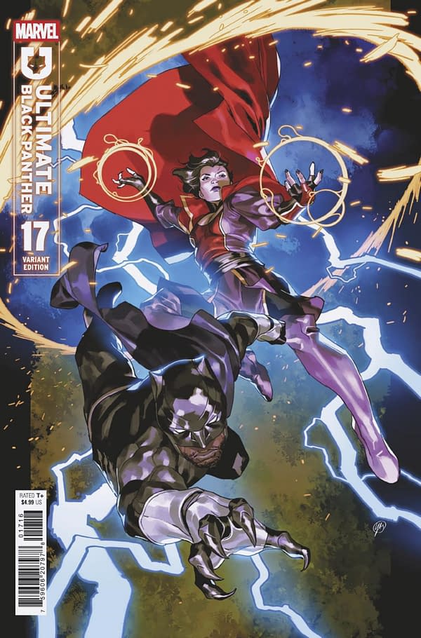 Cover image for ULTIMATE BLACK PANTHER #17 YASMINE PUTRI VARIANT