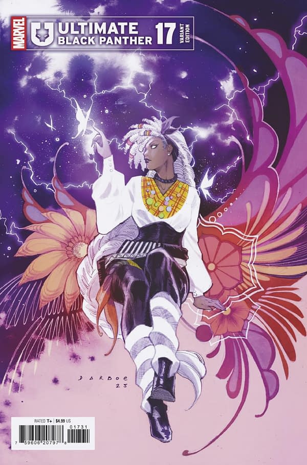 Cover image for ULTIMATE BLACK PANTHER #17 KAREN DARBOE VARIANT