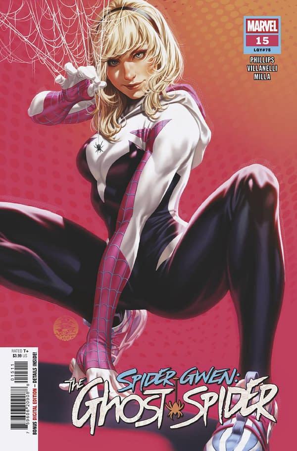 Cover image for SPIDER-GWEN: THE GHOST SPIDER #15 MARK BROOKS COVER