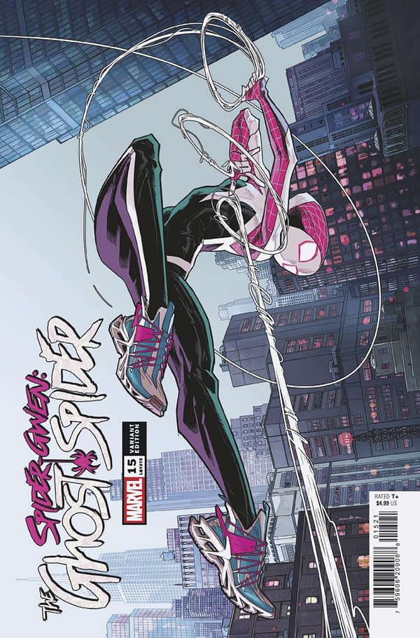 Cover image for SPIDER-GWEN: THE GHOST-SPIDER #15 KRIS ANKA VARIANT