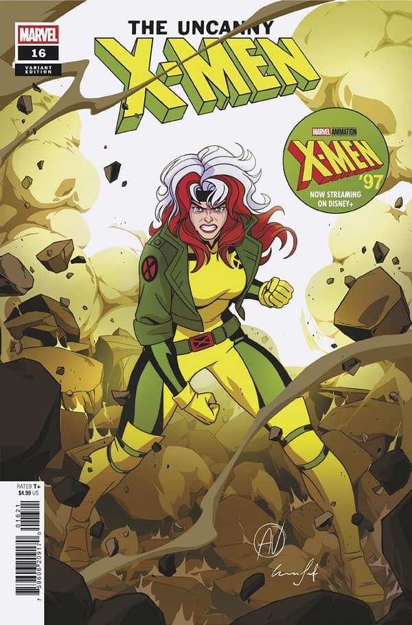 Cover image for UNCANNY X-MEN #16 MARVEL ANIMATION VARIANT