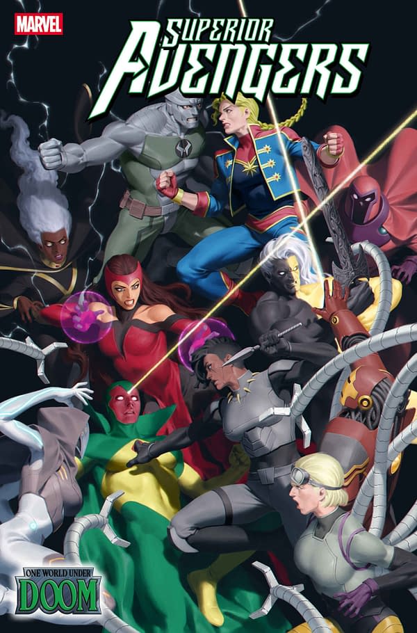 Cover image for SUPERIOR AVENGERS #3 JUNGGEUN YOON VARIANT [DOOM]