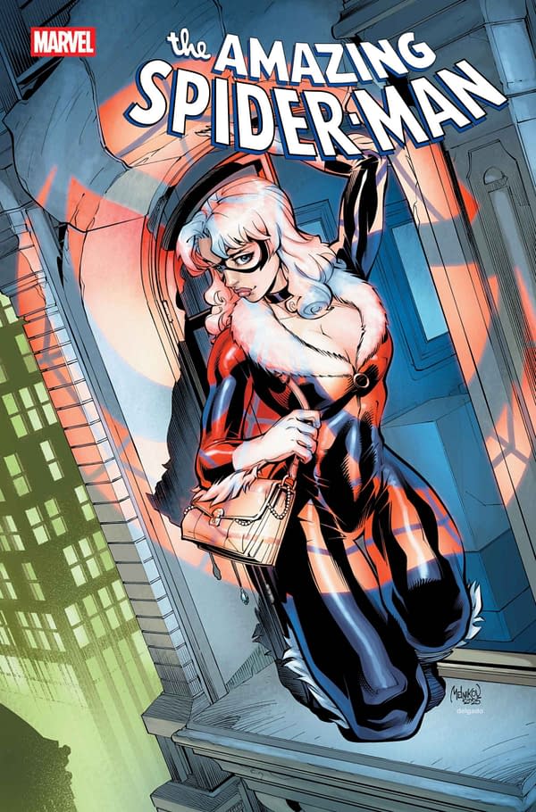 Cover image for AMAZING SPIDER-MAN #6 GLEB MELNIKOV BLACK CAT VARIANT