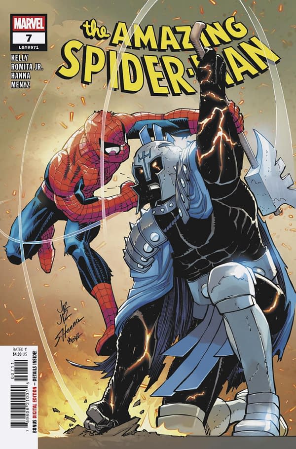 Cover image for AMAZING SPIDER-MAN #7 JOHN ROMITA JR. COVER