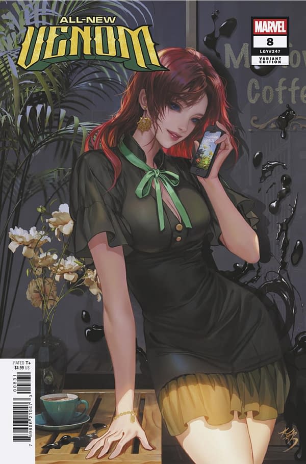Cover image for ALL-NEW VENOM #8 FANYANG VENOM VARIANT