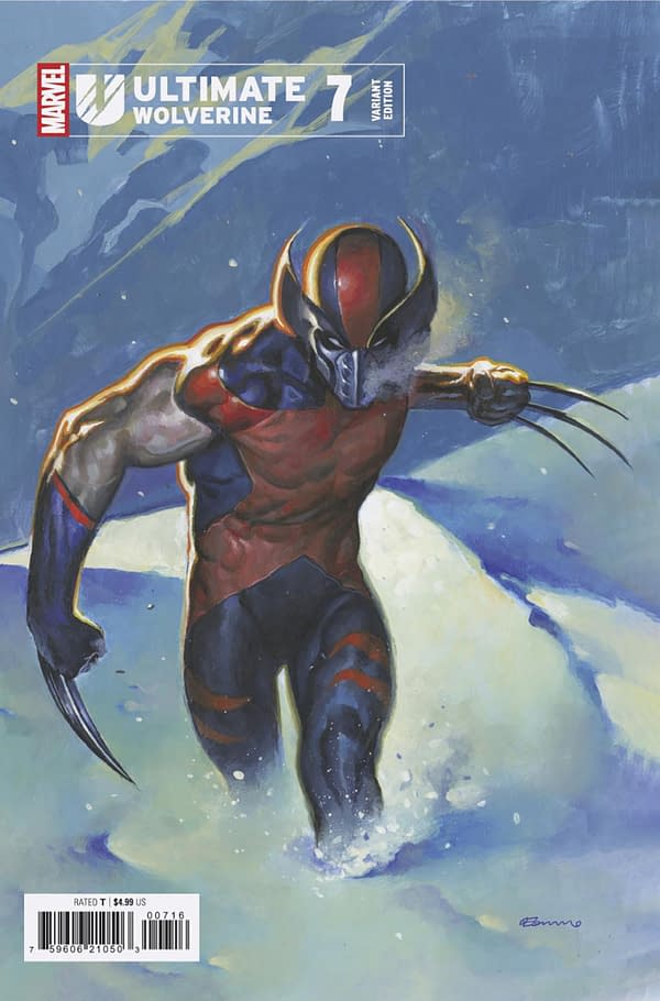 Cover image for ULTIMATE WOLVERINE #7 FABRIZIO DE TOMMASO VARIANT
