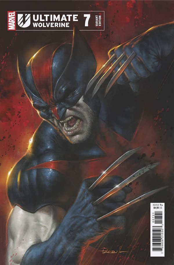 Cover image for ULTIMATE WOLVERINE #7 LUCIO PARRILLO VARIANT