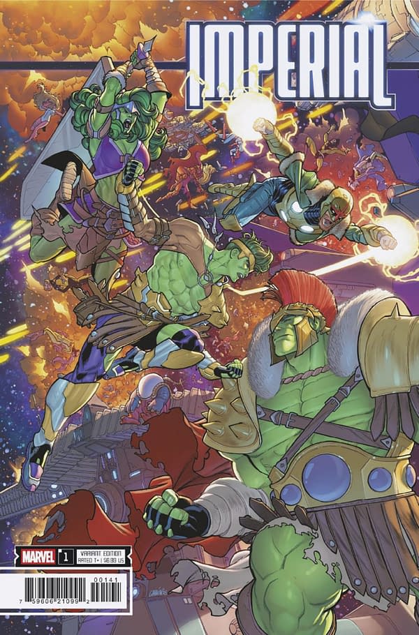Cover image for IMPERIAL #1 JAVIER GARRON 4-PART CONNECTING VARIANT