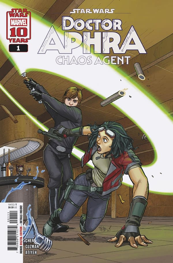 Cover image for STAR WARS: DOCTOR APHRA - CHAOS AGENT #1 E.J. SU COVER
