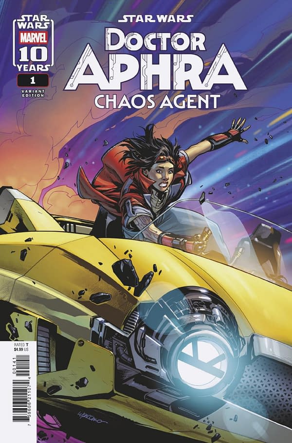 Cover image for STAR WARS: DOCTOR APHRA - CHAOS AGENT #1 EMA LUPACCHINO VARIANT
