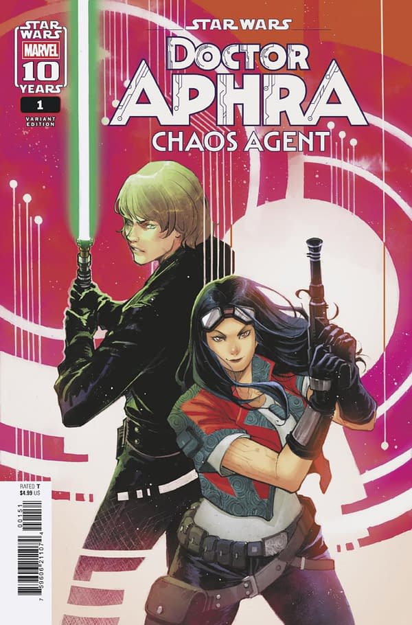 Cover image for STAR WARS: DOCTOR APHRA - CHAOS AGENT #1 KAREN DARBOE VARIANT