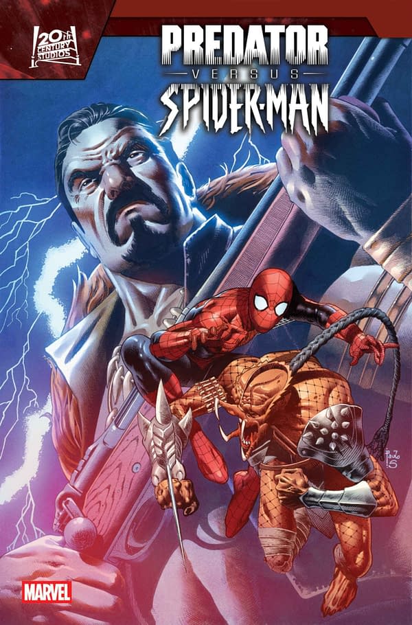 Cover image for PREDATOR VS. SPIDER-MAN #3 PAULO SIQUEIRA COVER