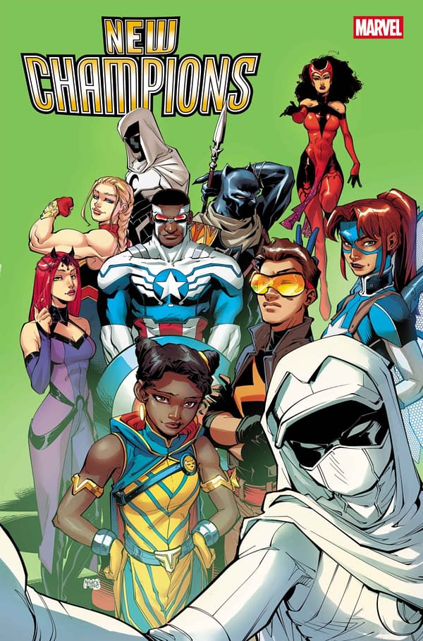 Cover image for NEW CHAMPIONS #6 GLEB MELNIKOV COVER